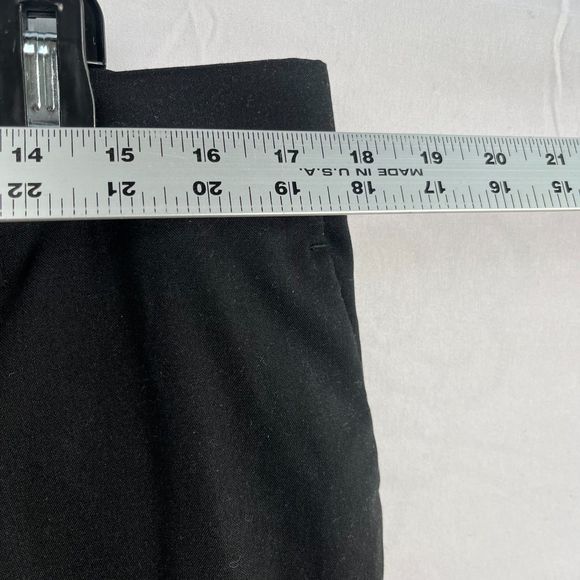 NWT Black Straight-Leg Solid Skinny Fit Men Trouser Pants Size 36R - Picture 8 of 10